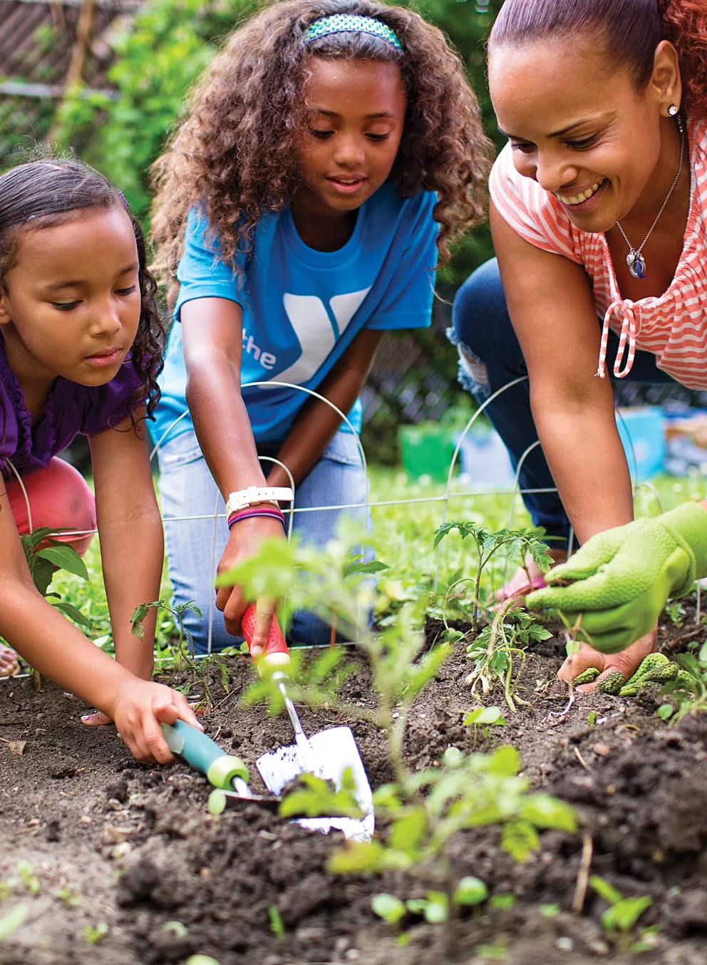 Gardening at the YMCA
