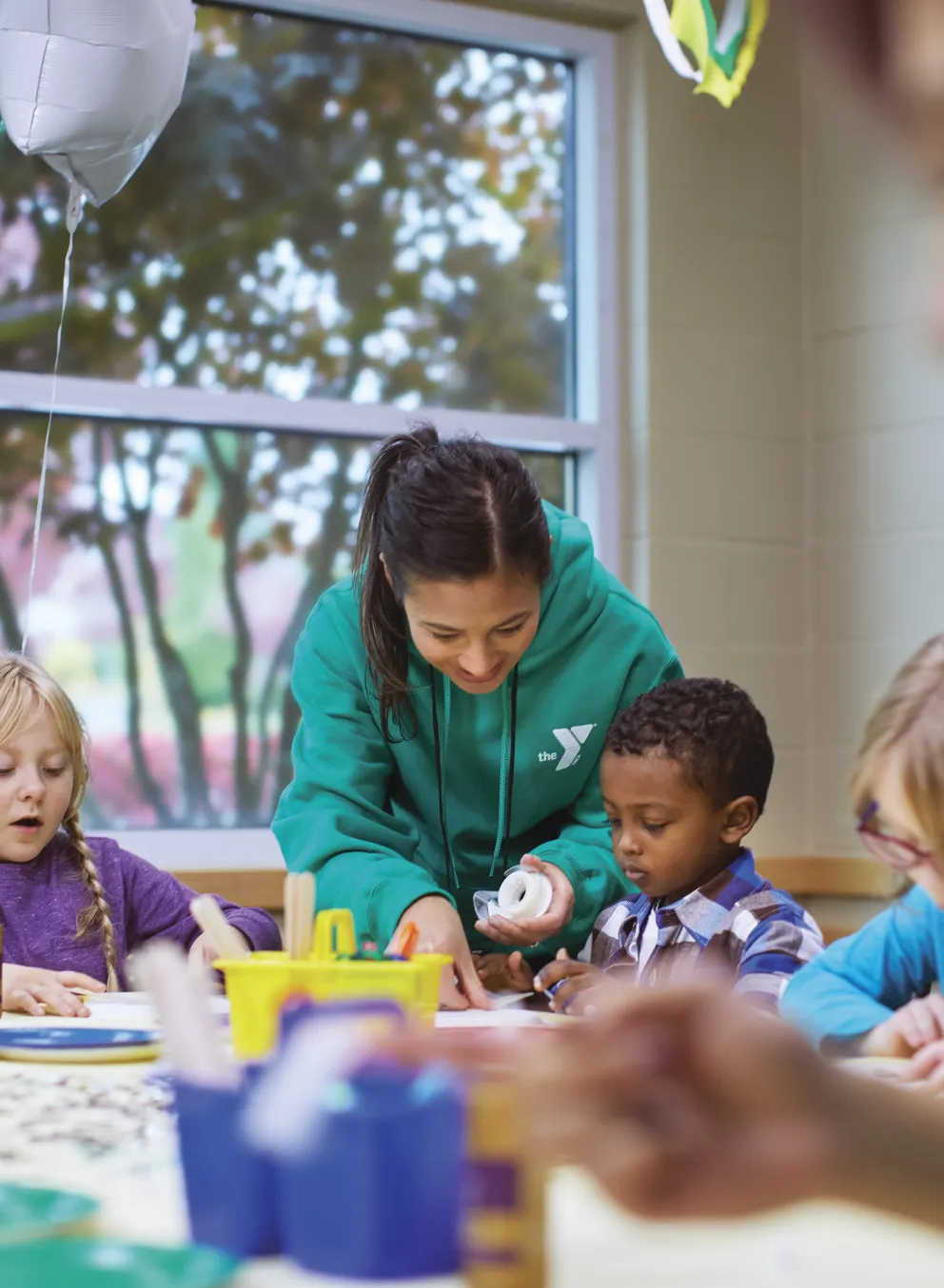Having a birthday party at the YMCA