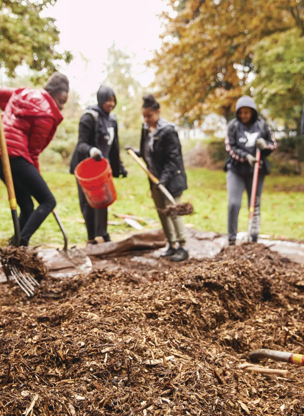 Employees working together at the YMCA