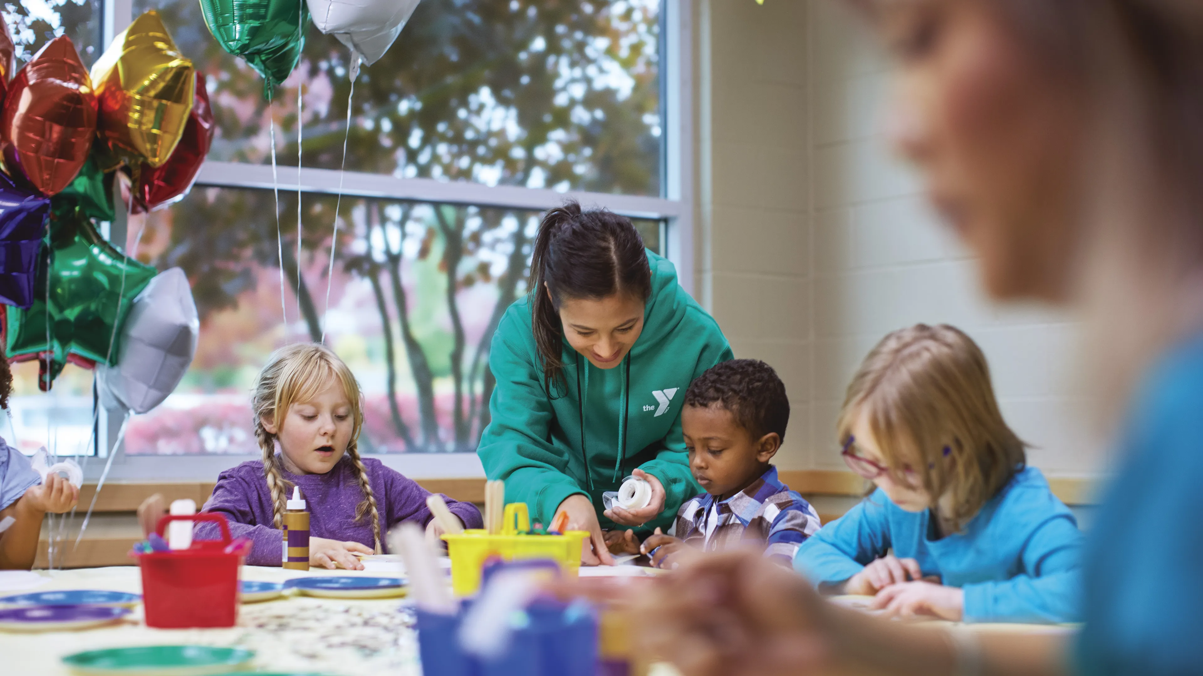 Having a birthday party at the YMCA