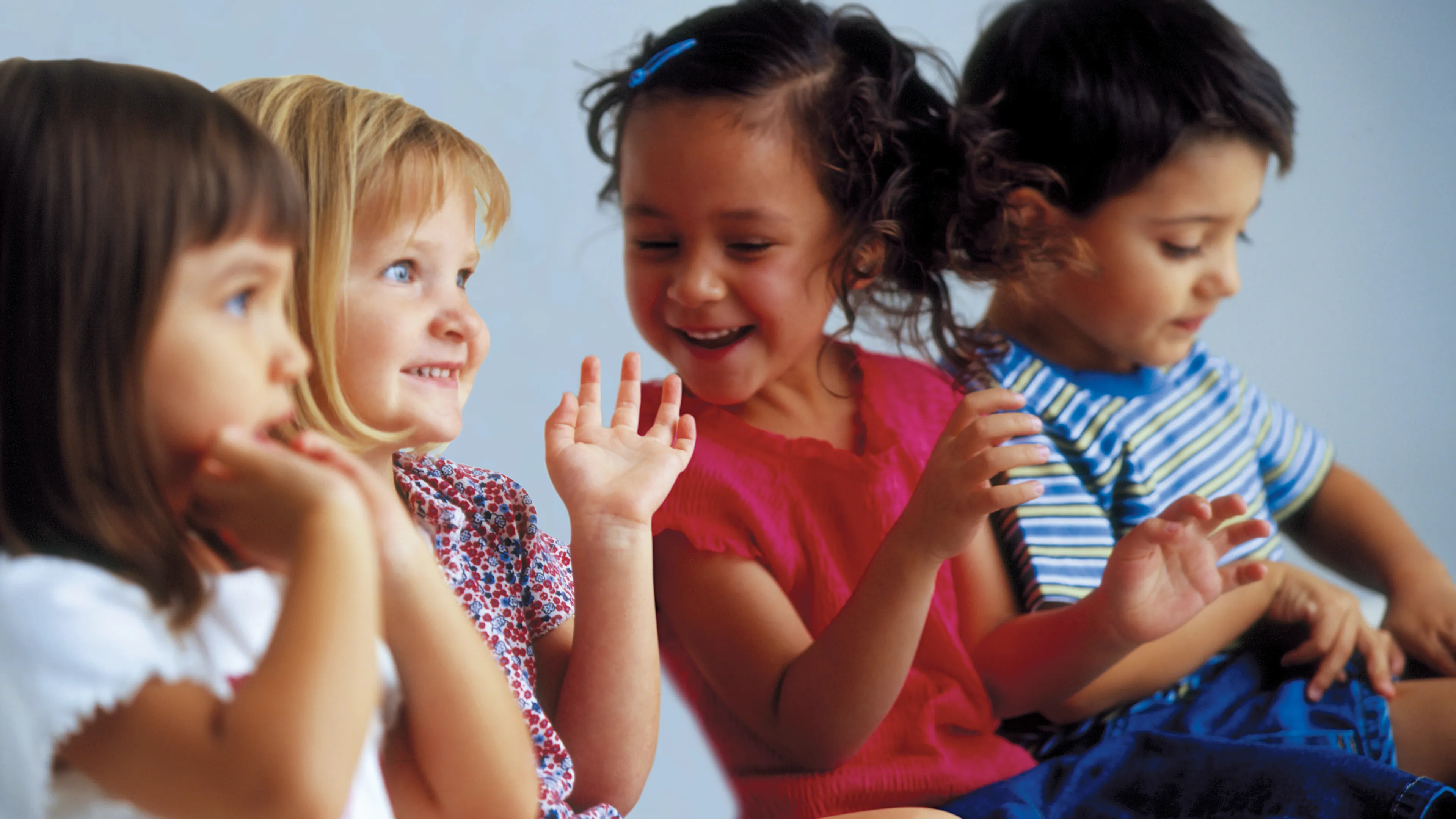 Kids in child care at the YMCA