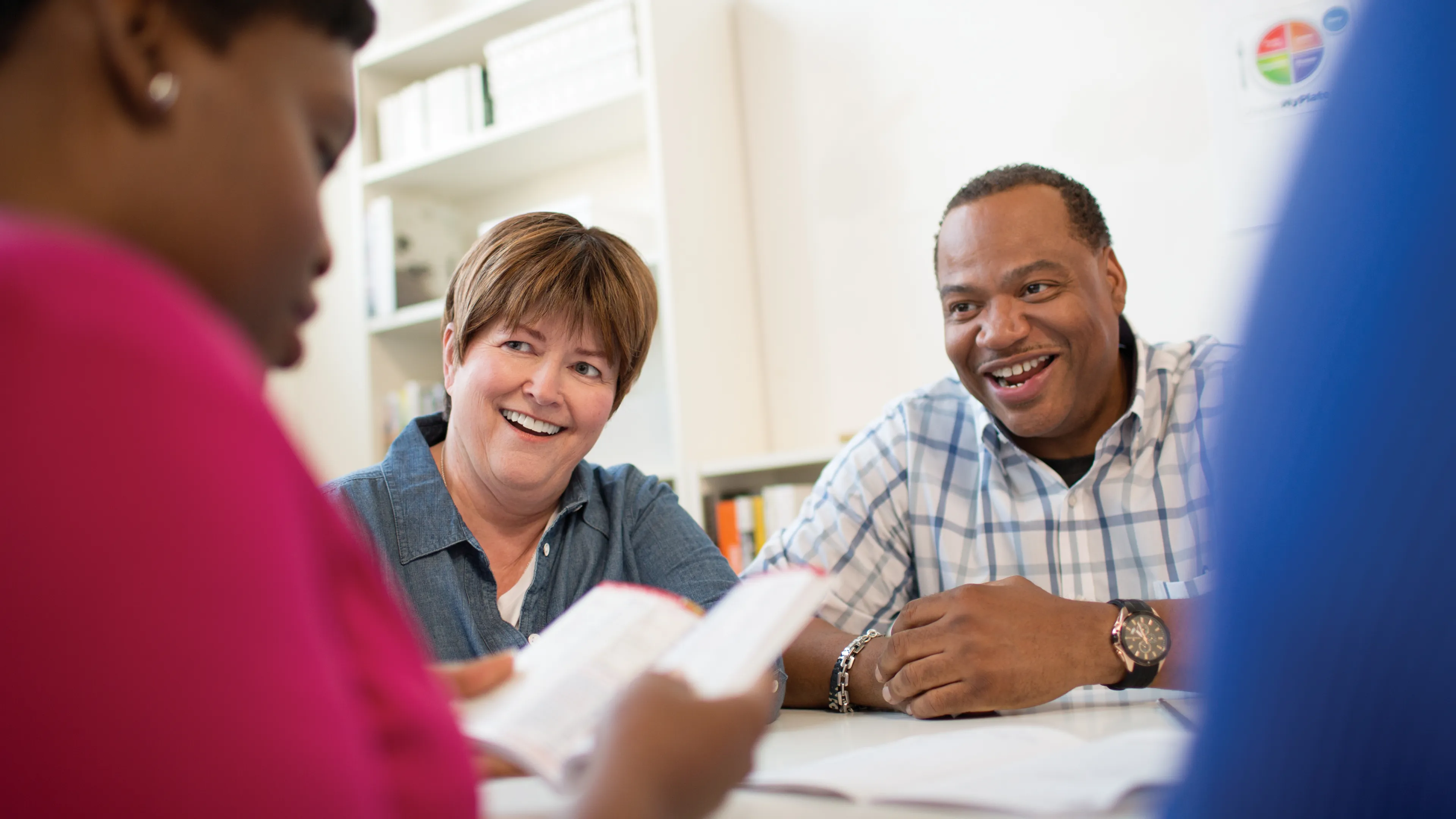 Signing up to become a YMCA member